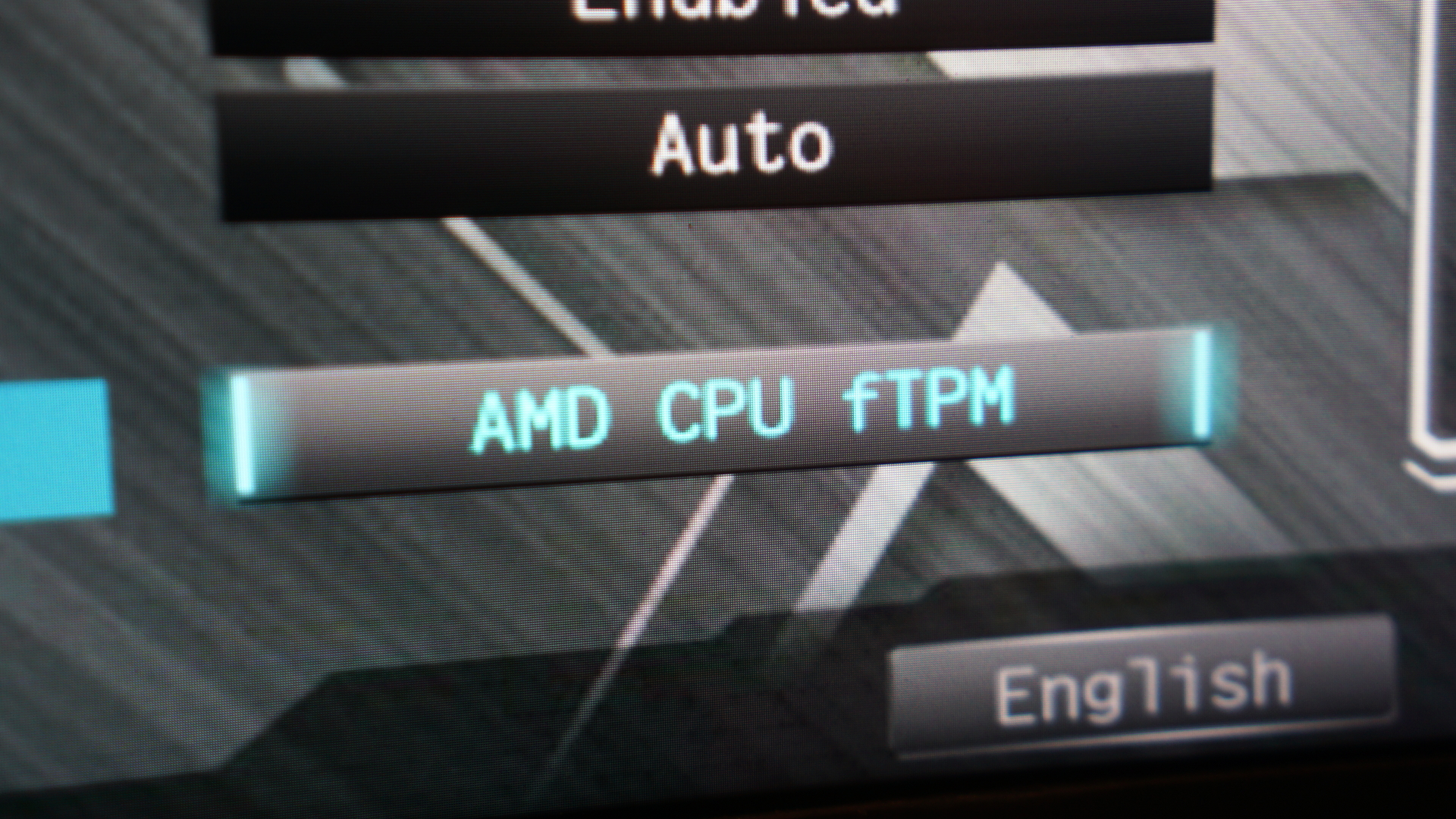 AMD TPM setting 2