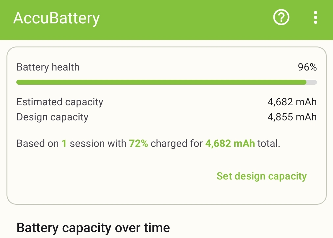 AccuBattery Battery Health
