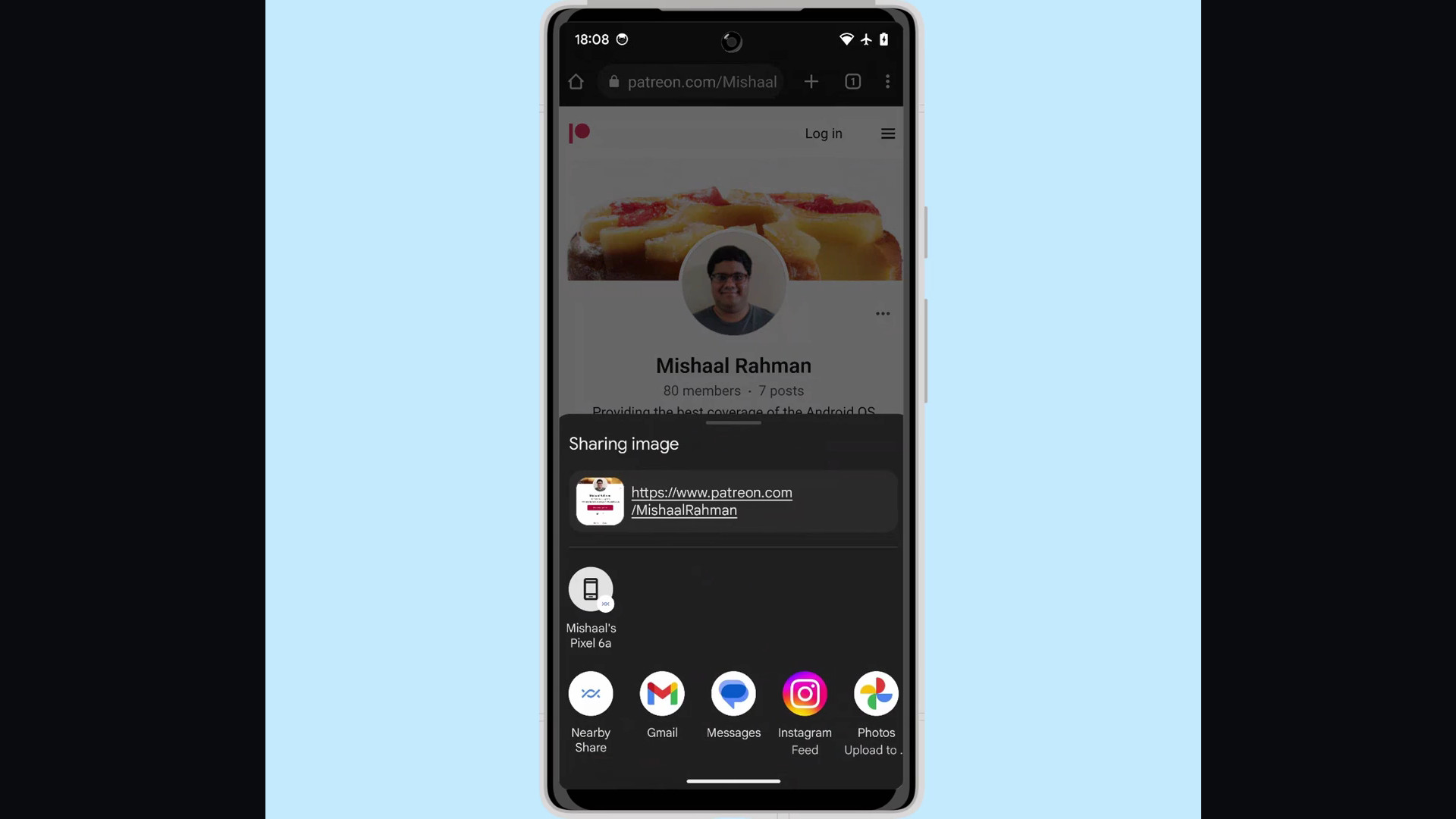 Android 14 screenshot and URL sharing Mishaal Rahman