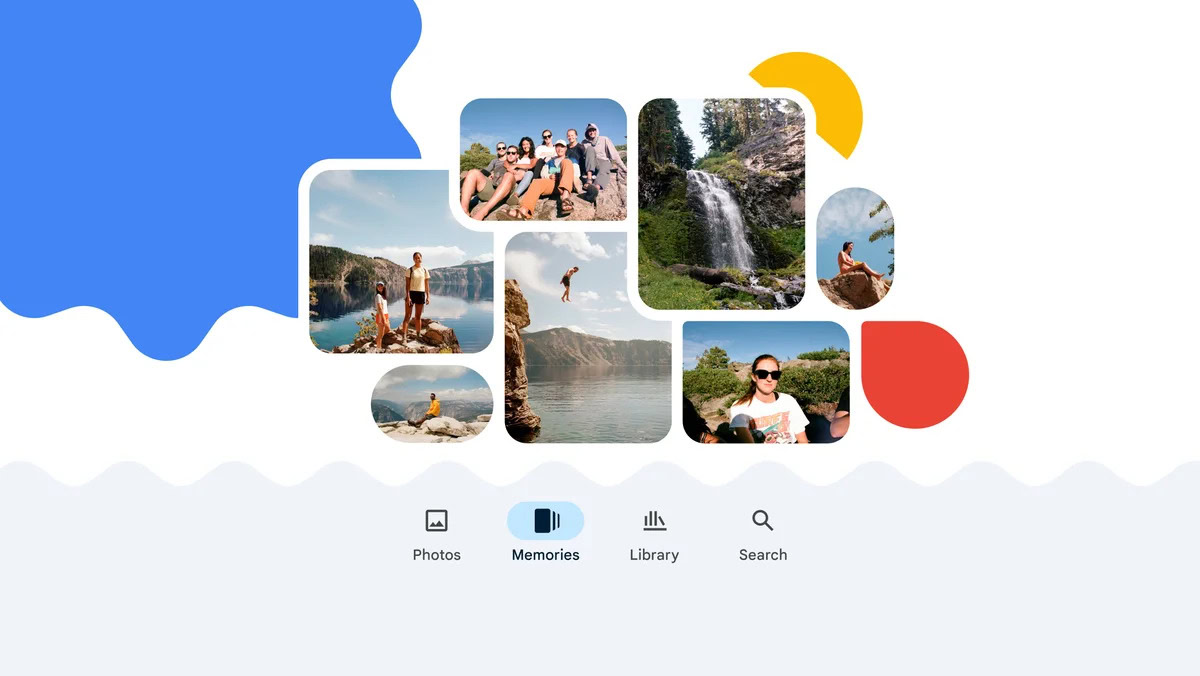 Google Photos Memories view