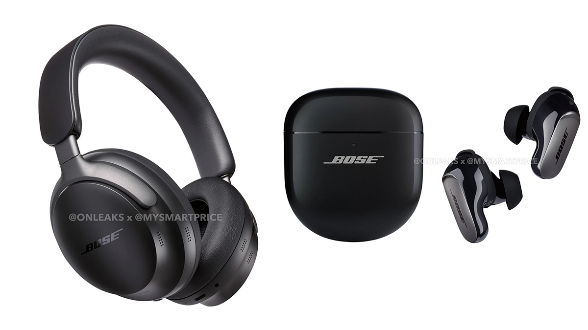 Bose QuietComfort Ultra headphone and earbuds leak in new renders