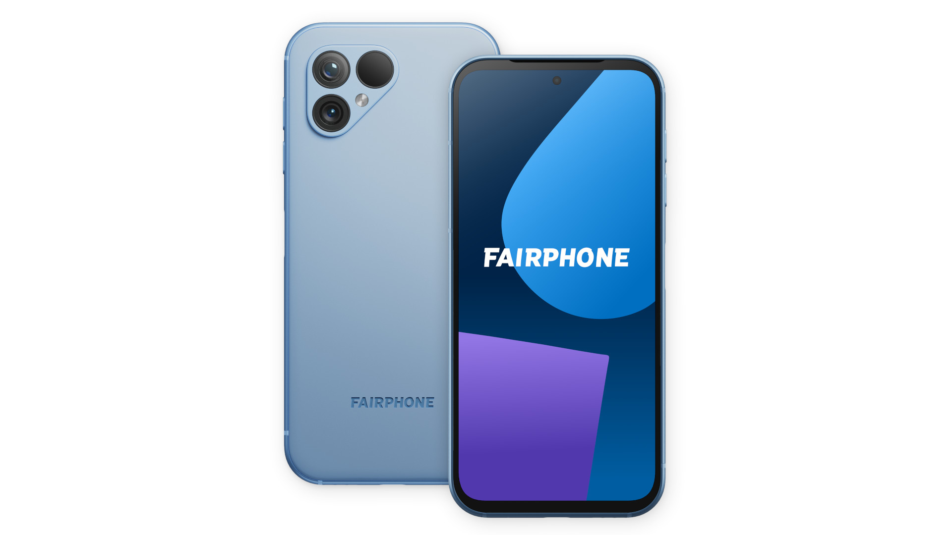 Fairphone 5 front and back