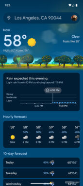 How to get the Google weather app on your phone