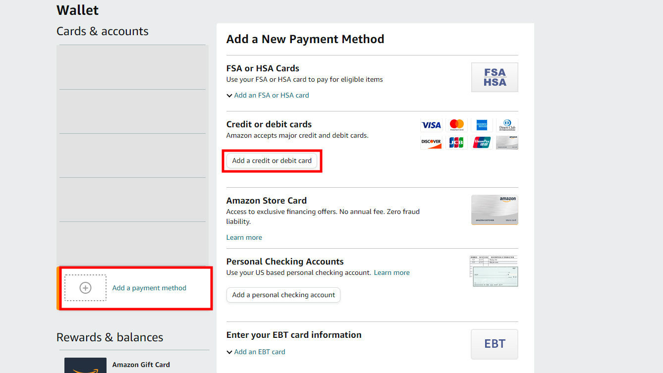 How to add a Visa gift card as an Amazon payment method (4)