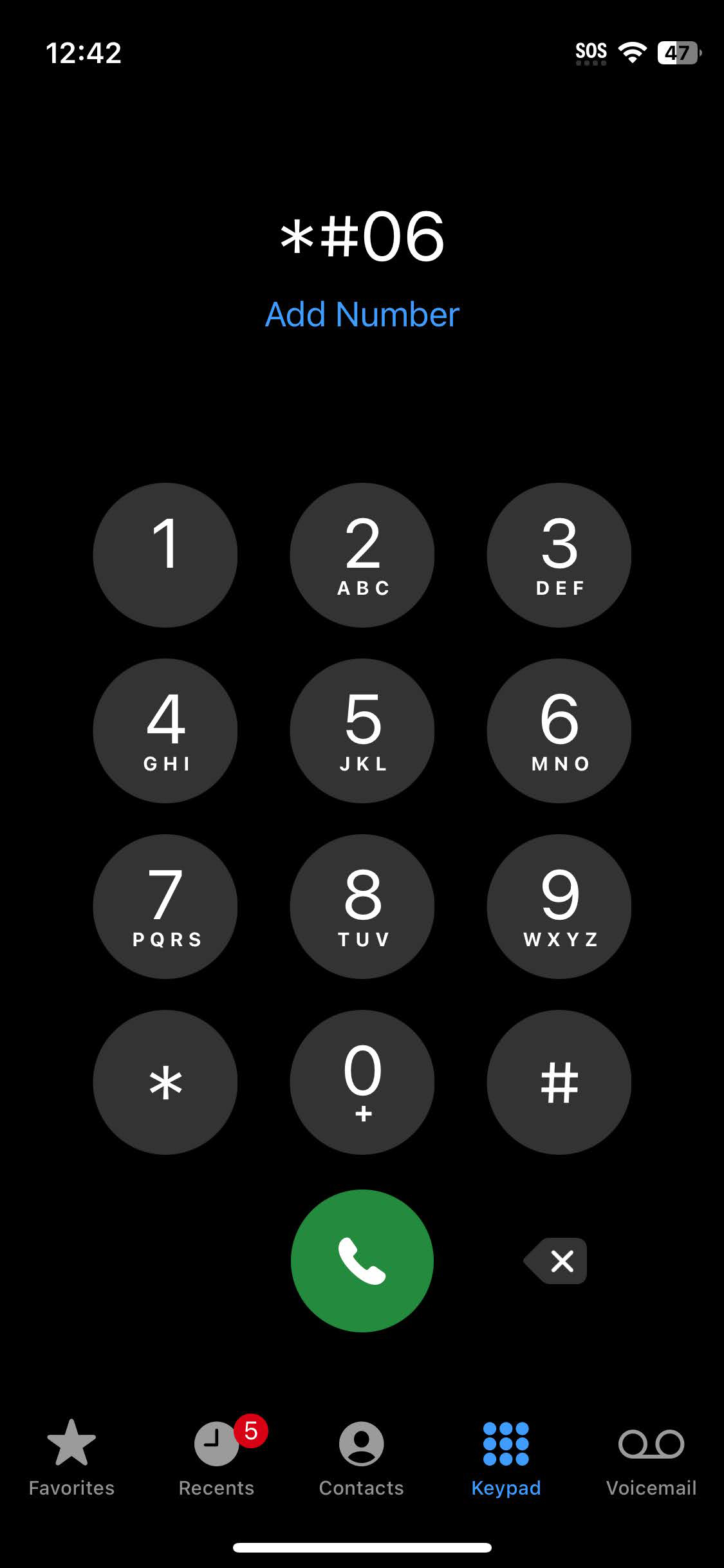 How to find your IMEI on iPhone with a dial code (1)