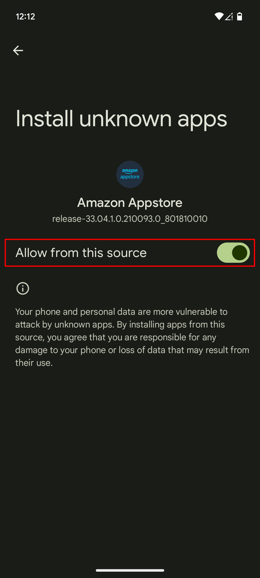How to install the Amazon App Store (5)