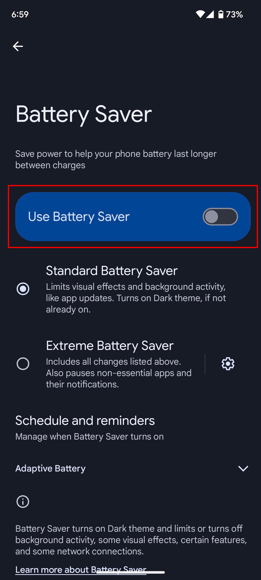 How to turn on Battery Saver on Android (3)