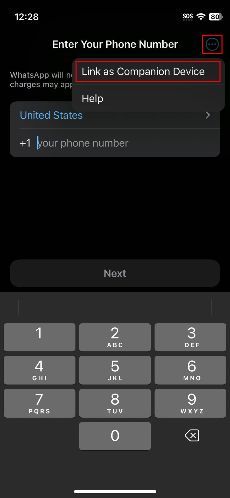 How to turn your iPhone into a linked device for WhatsApp in 2024 (3)