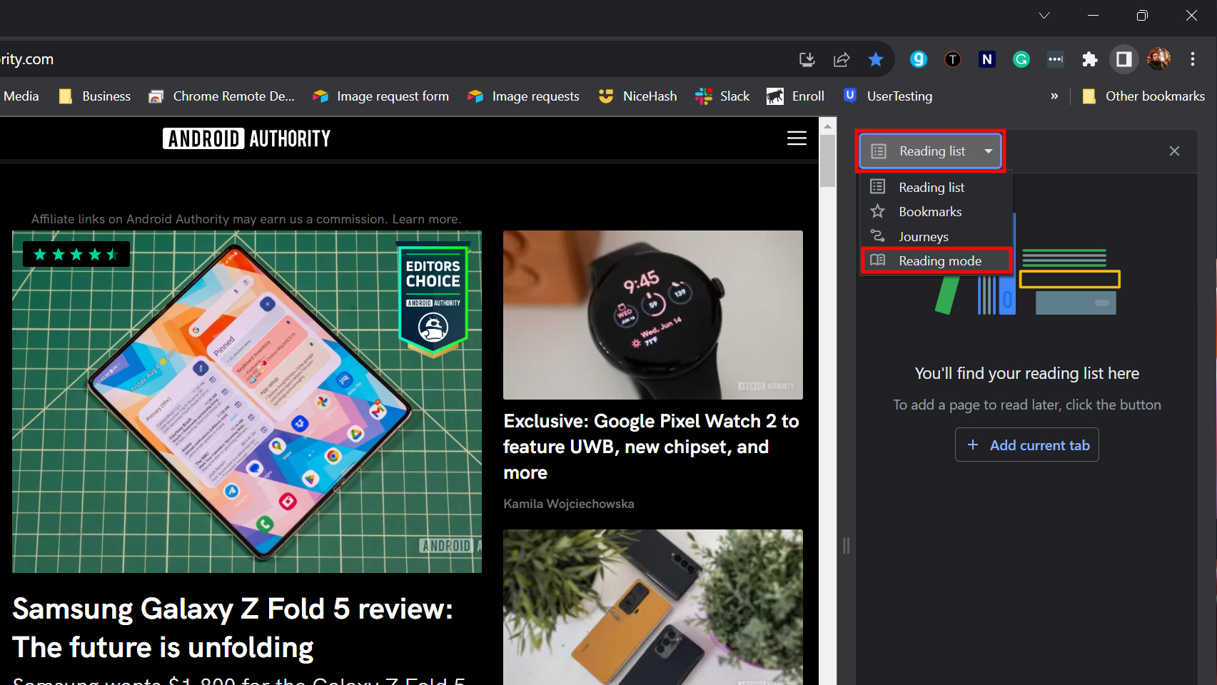 How to use Reading mode on Chrome for PC 2
