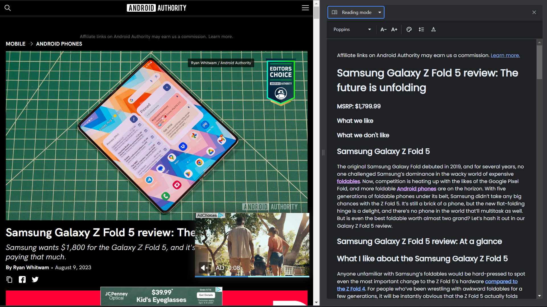 How to use Reading mode on Chrome for PC 3