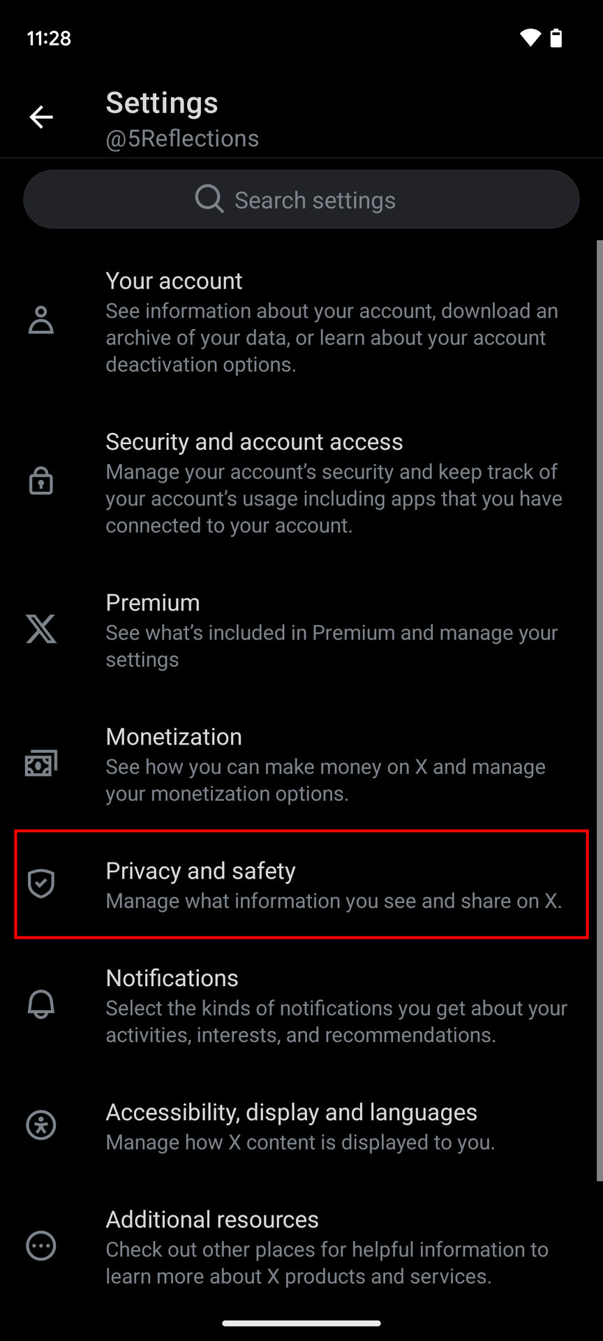 How to view sensitive content on the X mobile app (4)