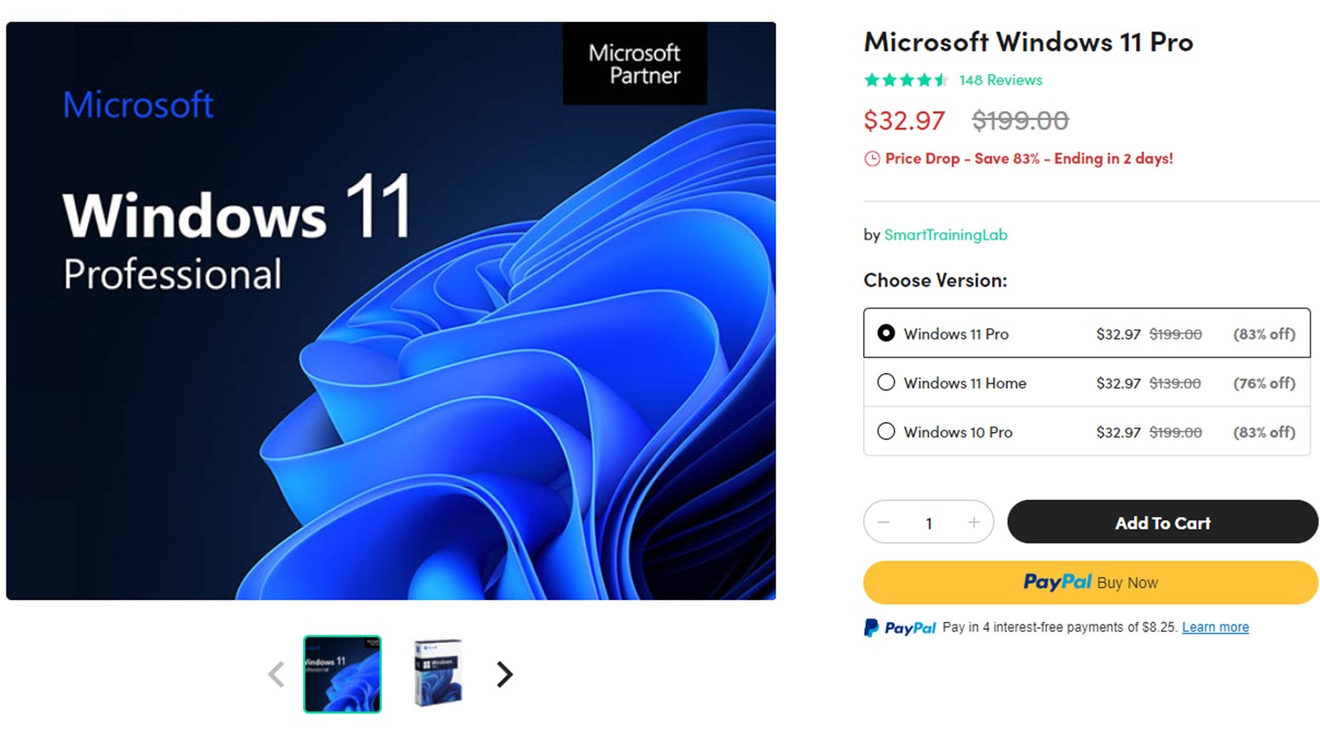 Microsoft Windows 11 Pro Deal