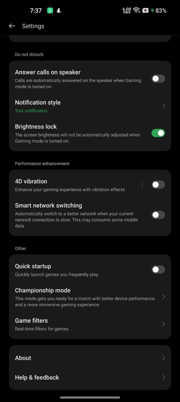 OnePlus Oxygen OS 14 Games app