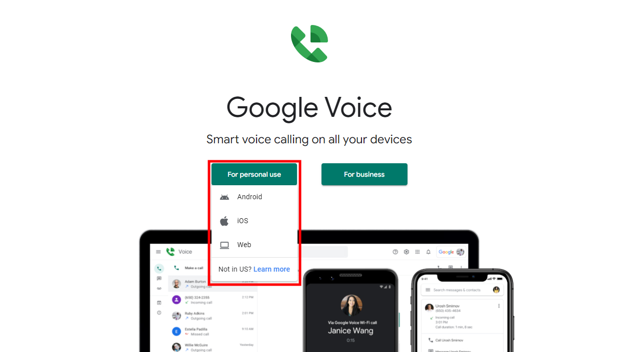 Setting up Google Voice for personal use (2)