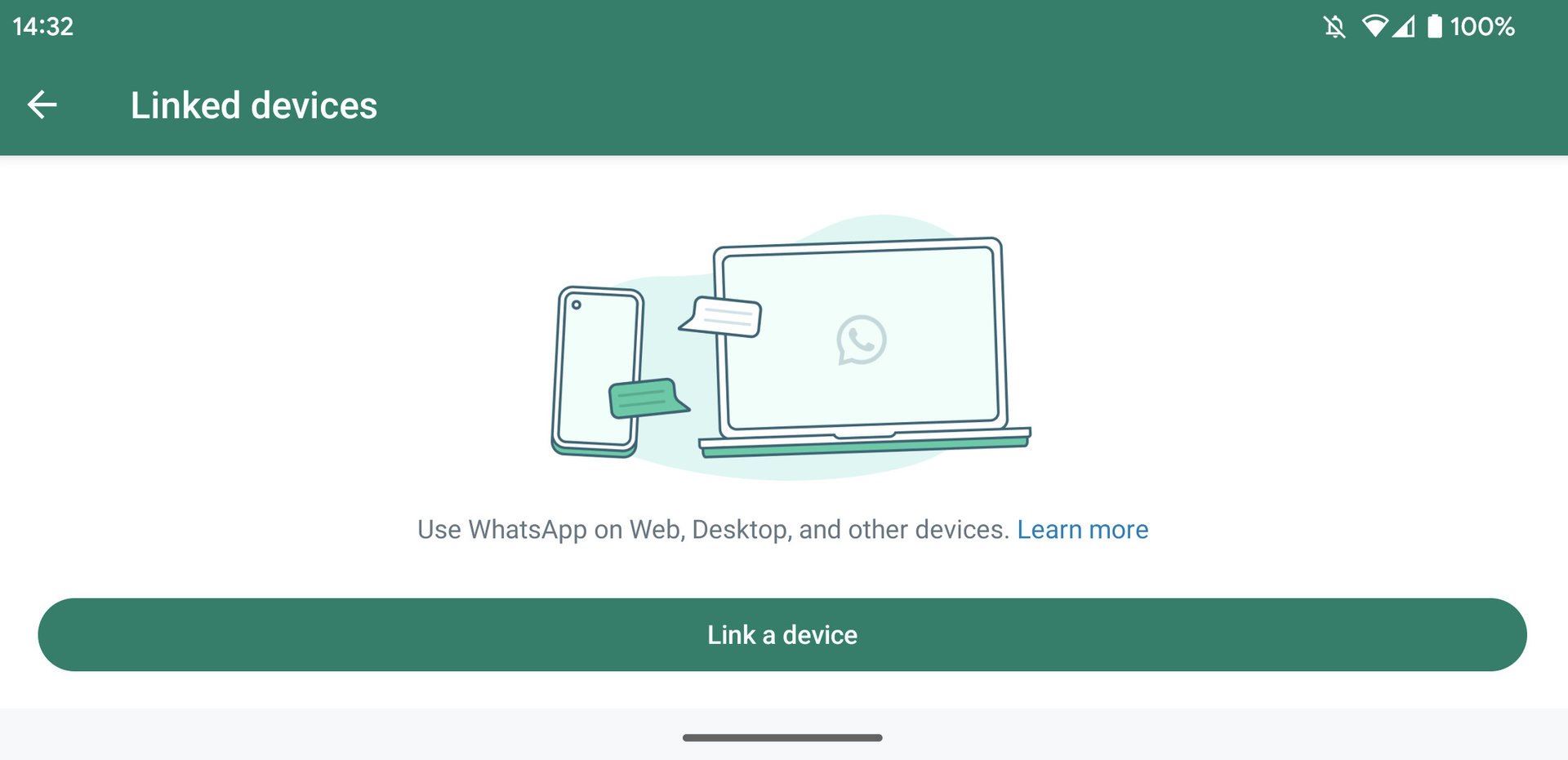 WhatsApp Linked Devices screenshot 1