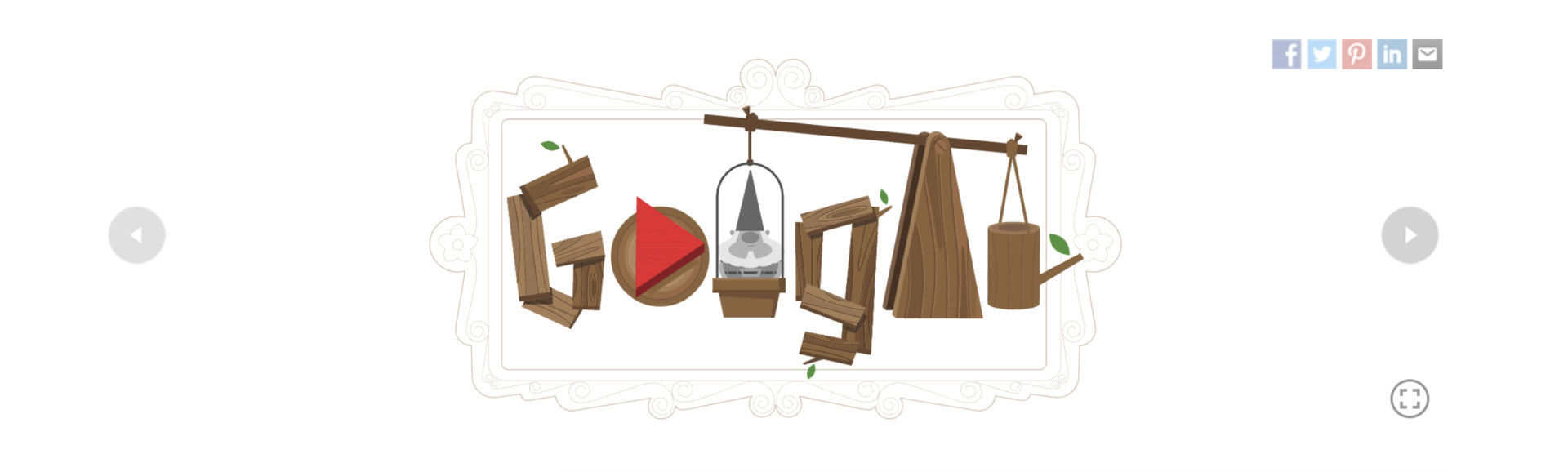 google doodle garden gnomes