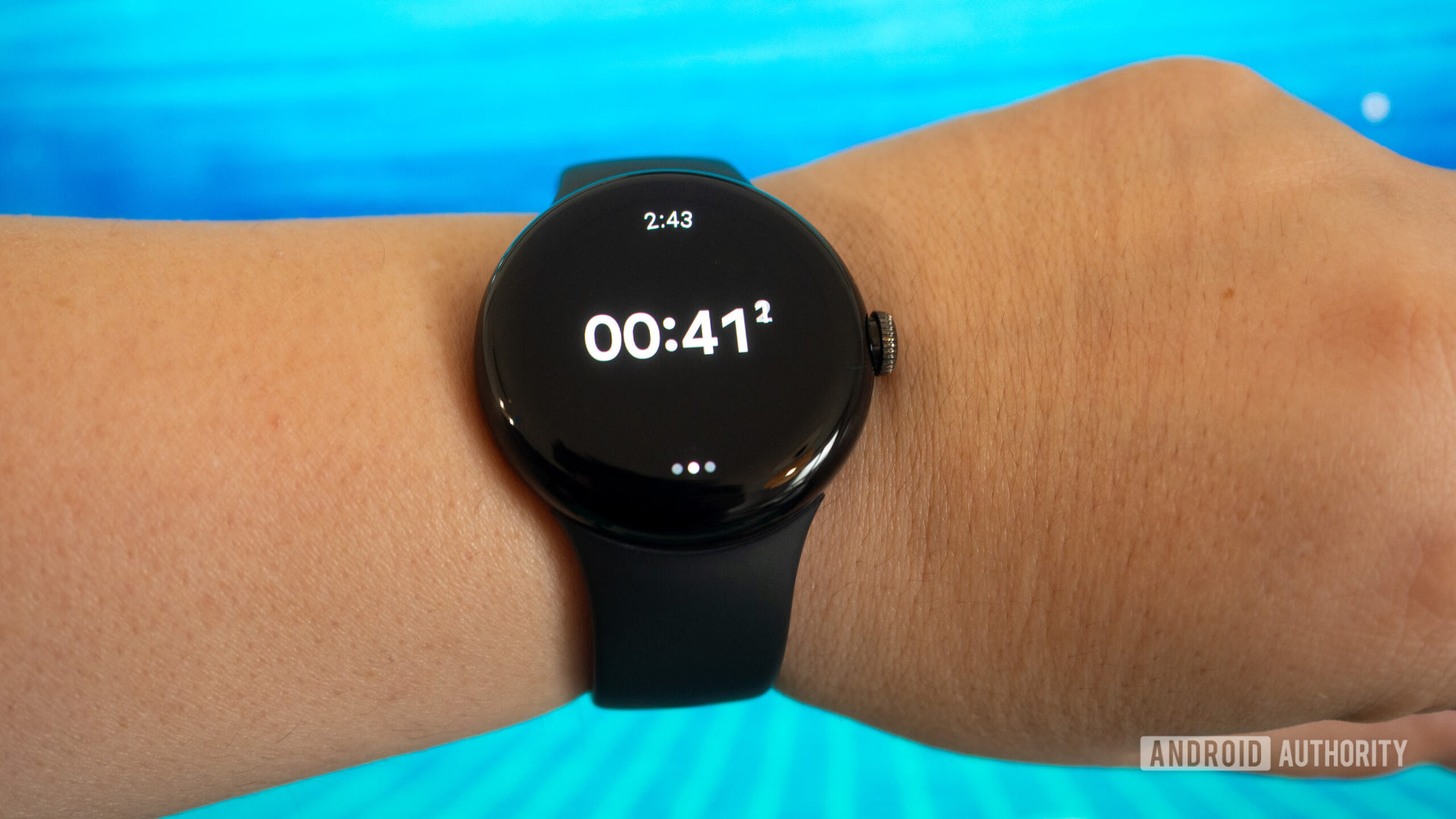 google pixel watch swim tracking stopwatch