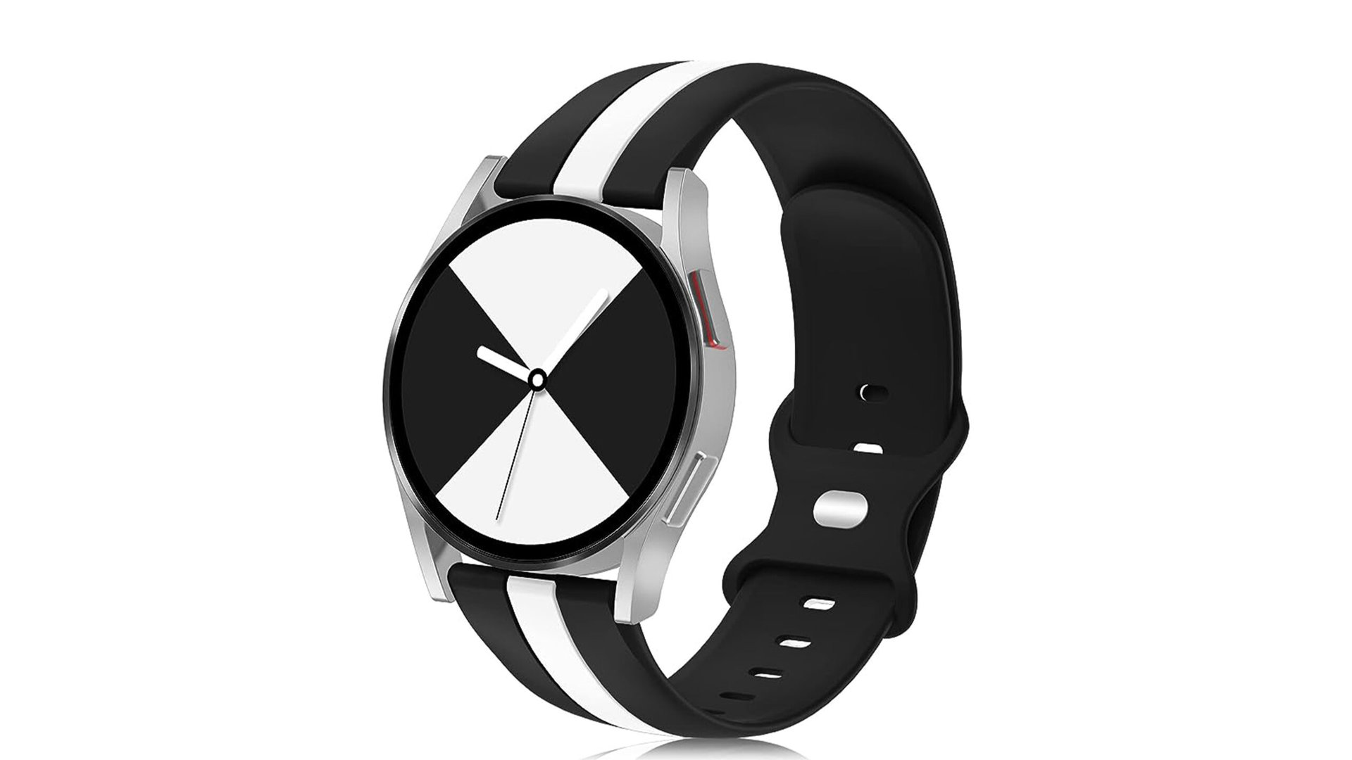 A silicone band is represents the best choice for a washable gym companion.