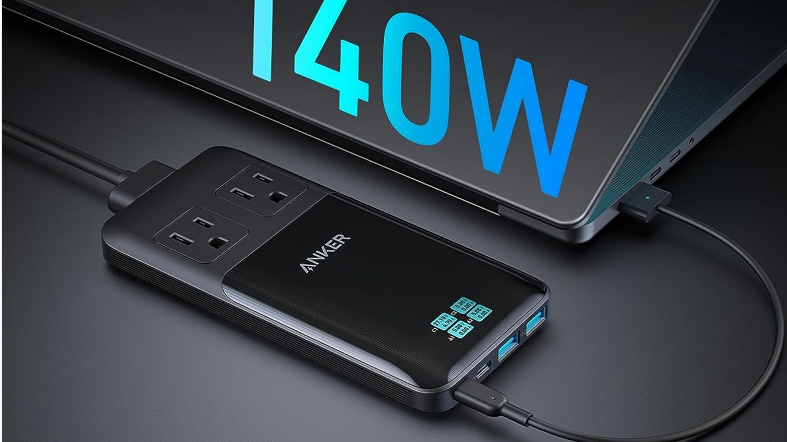 Anker Prime 6 in 1 USB C Charging Station Promo Image