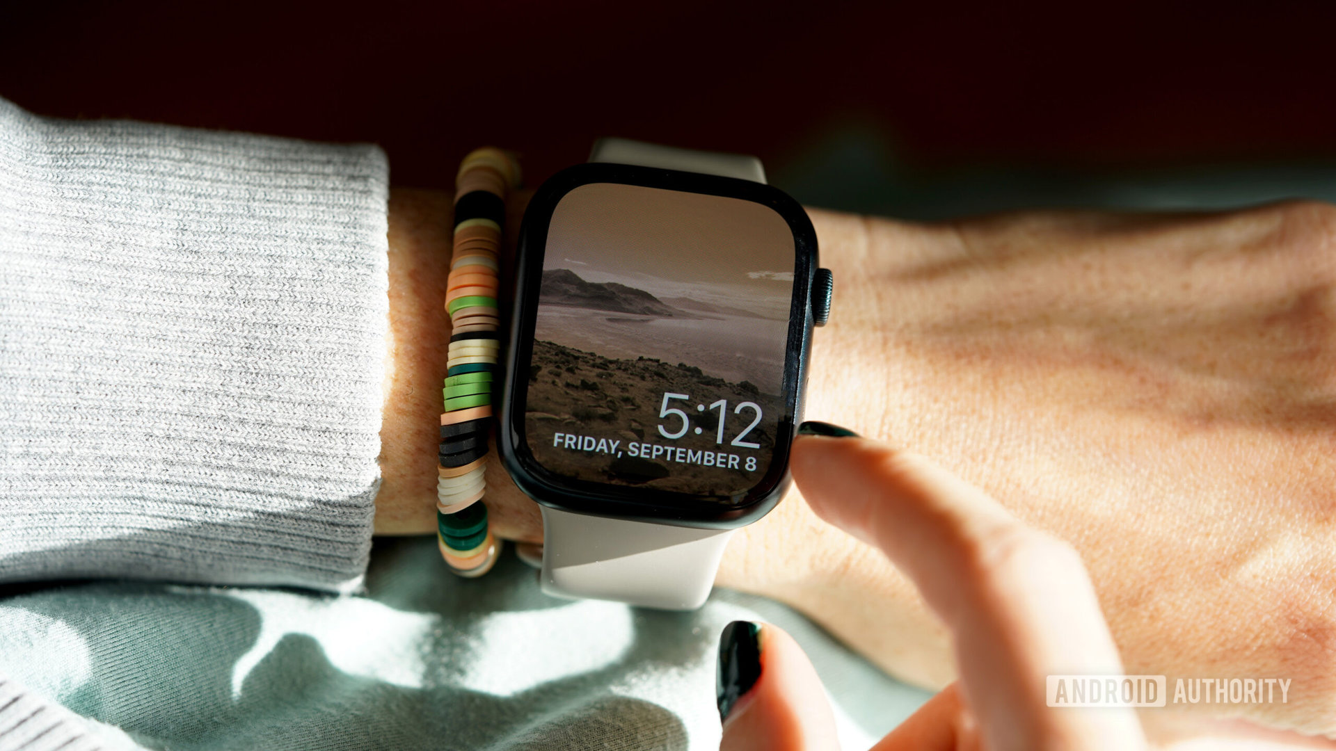 Apple Watch Series 8 touchscreen