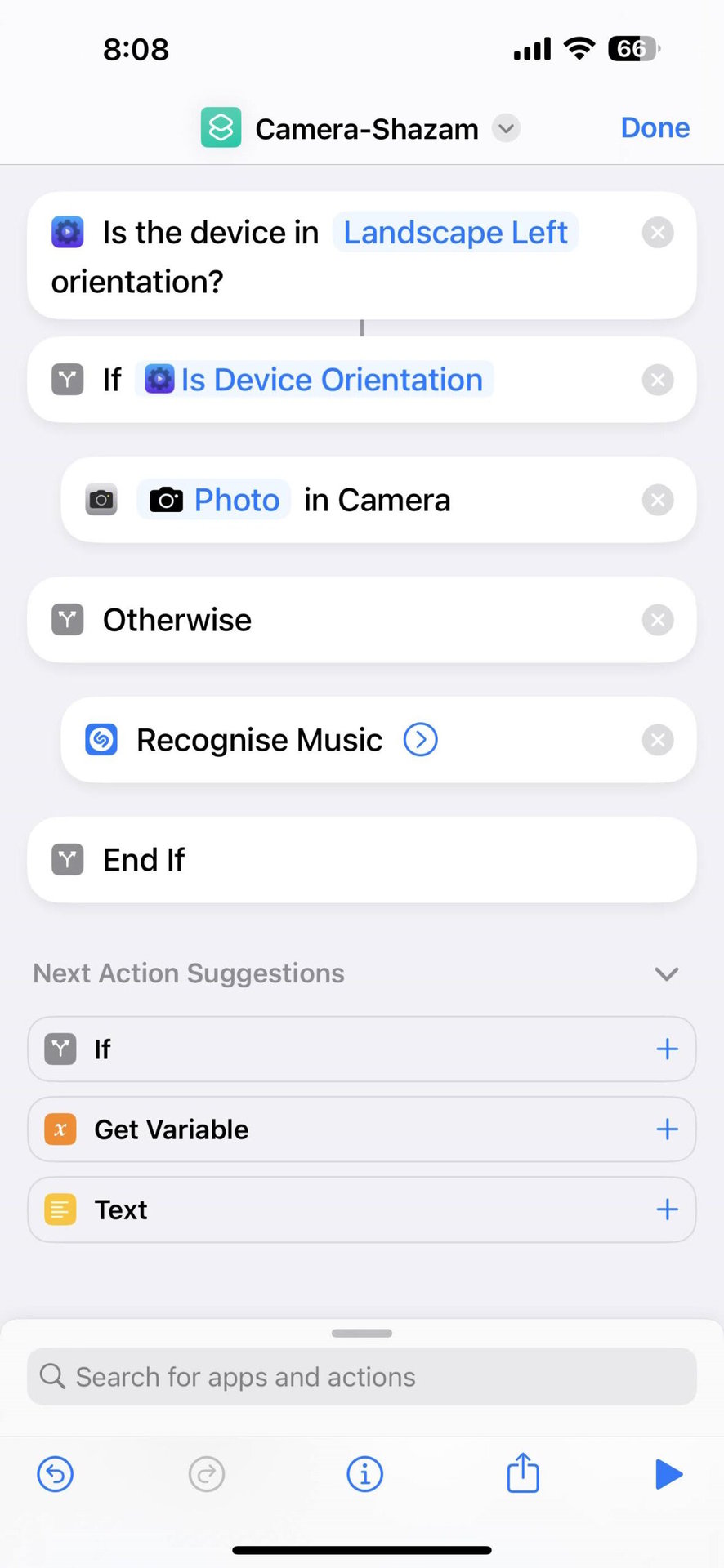Apple iPhone 15 Action Button Else setup 3