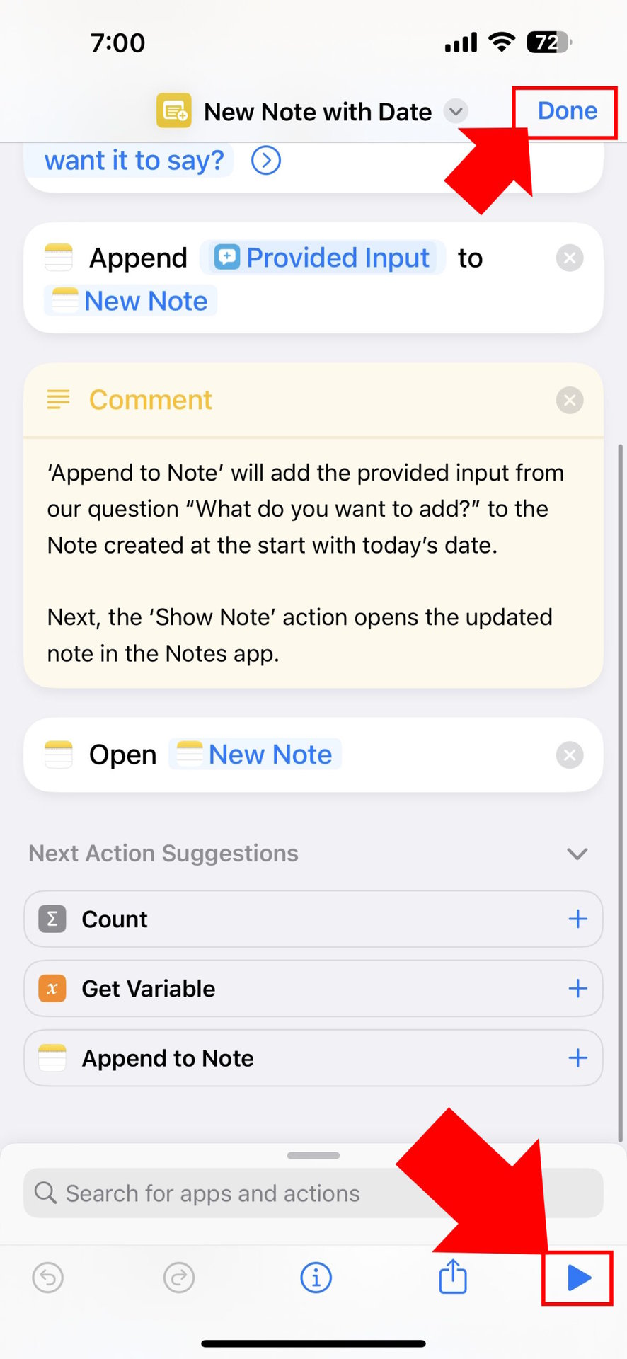 Apple iPhone 15 Action Button New Note 4