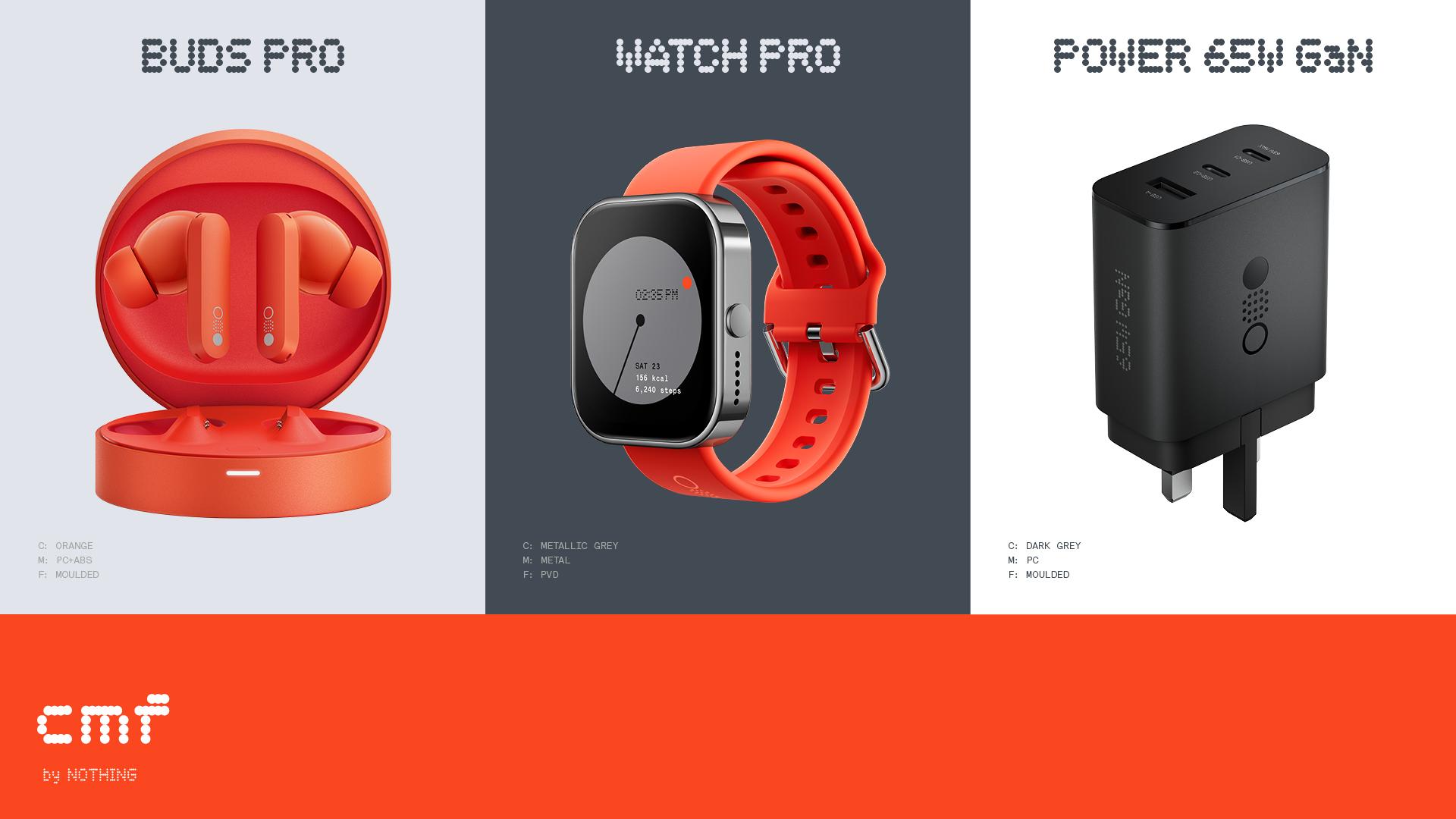 CMF by Nothing smartwatch, earbuds launch date revealed: Check price,  availability, specs