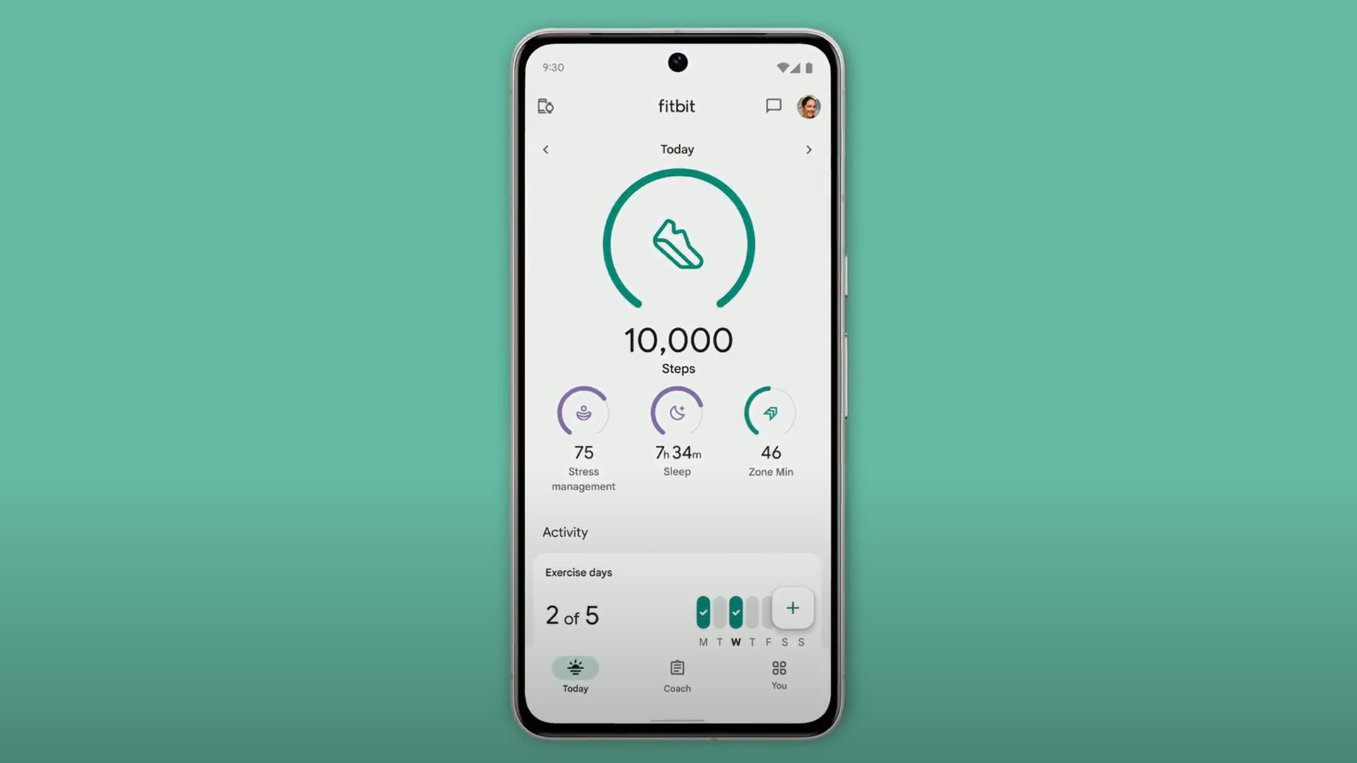 Fitbit App Redesign 2023 Hero