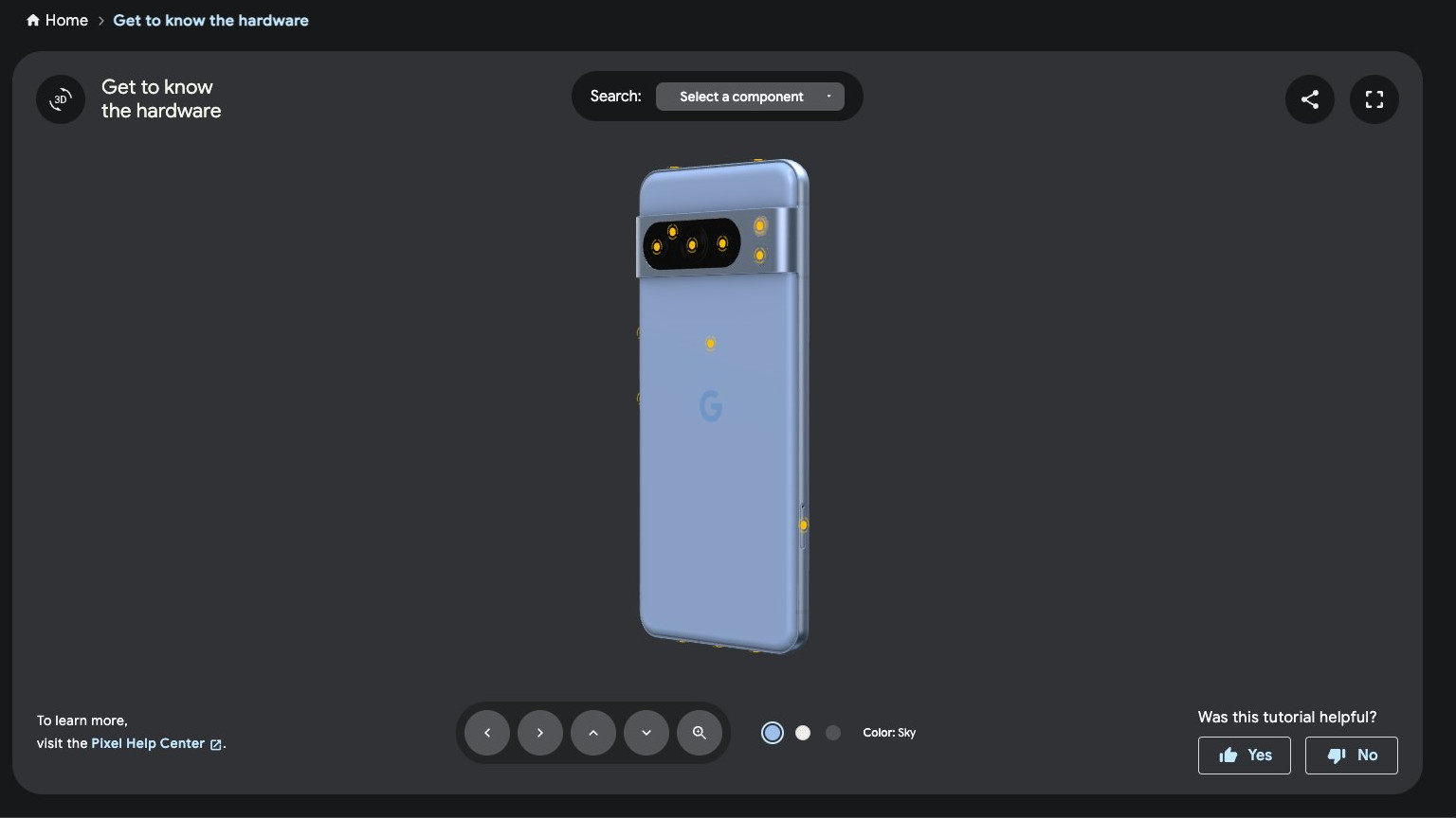 Google Pixel 8 Pro 360 render Dylan Roussel 4 resize