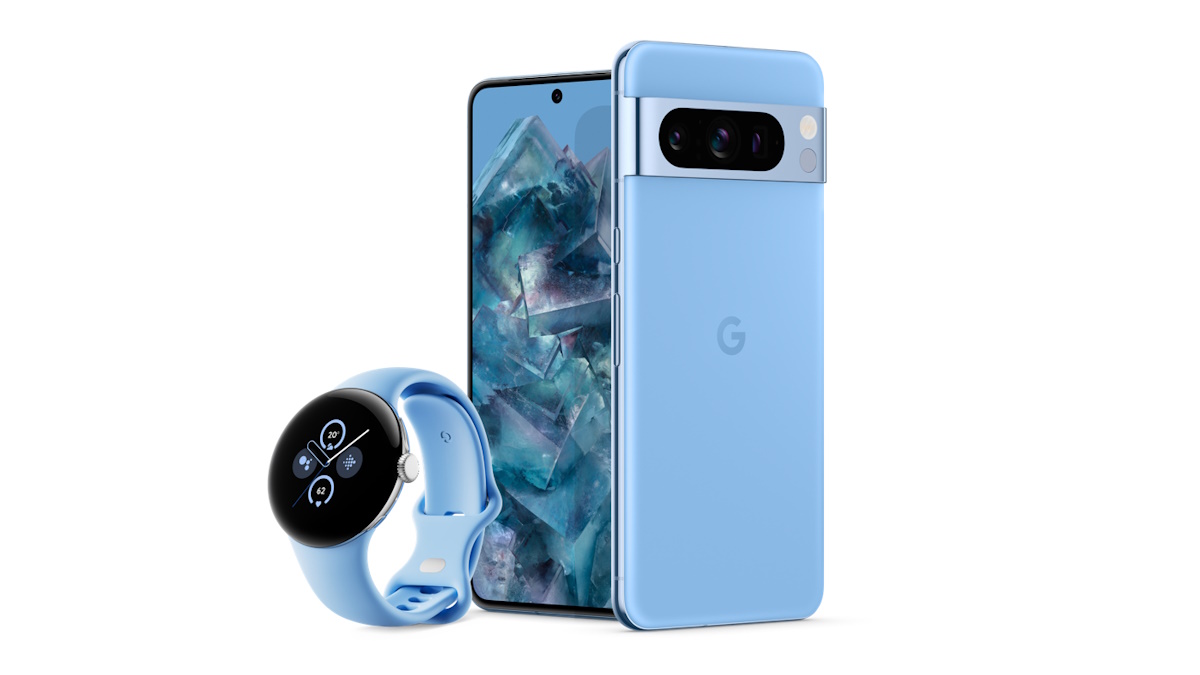 Google Pixel 8 Pro with the Pixel Watch 2 Leaked Render 1