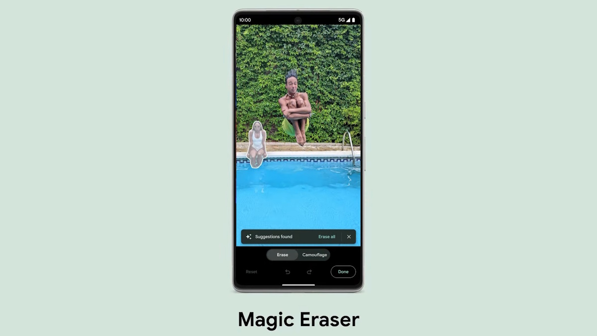 Google Pixel Feature Drop Magic Eraser