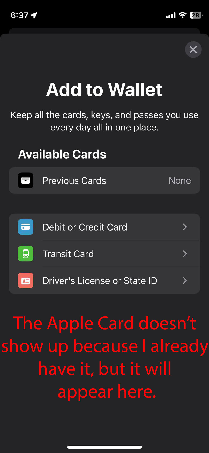 How to apply for the Apple Card (2)