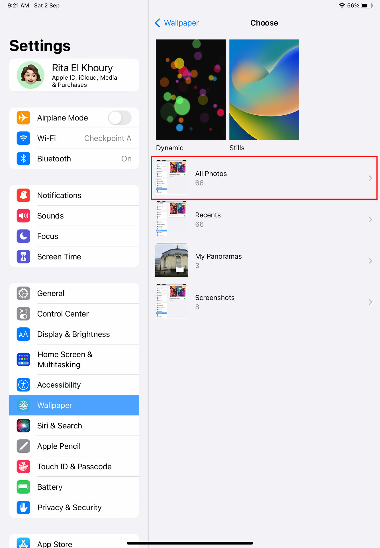 How to change your iPad wallpaper (2)