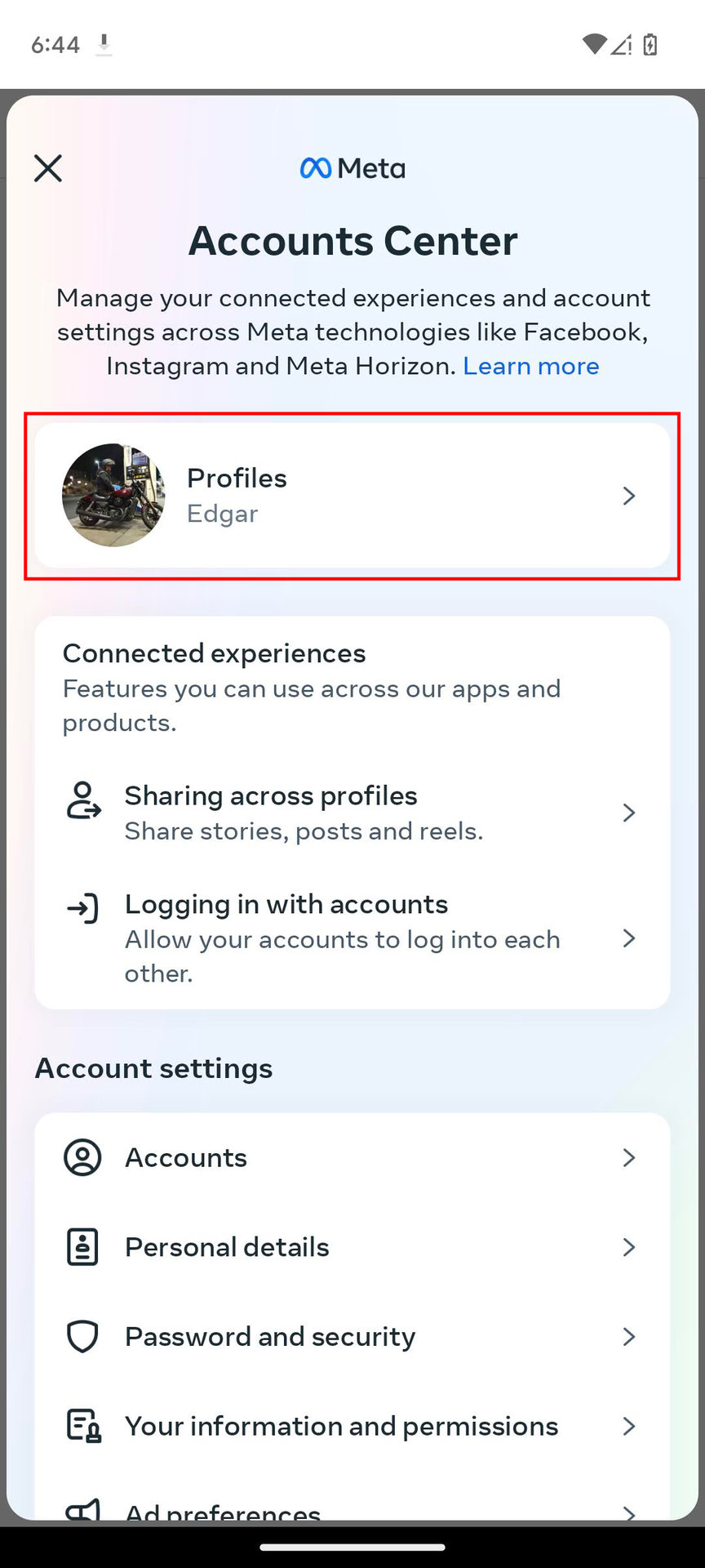 How to change your username in the Facebook mobile app (4)