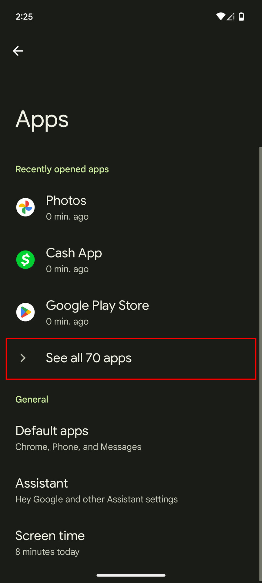 How to clear Cash App cache on Android (2)
