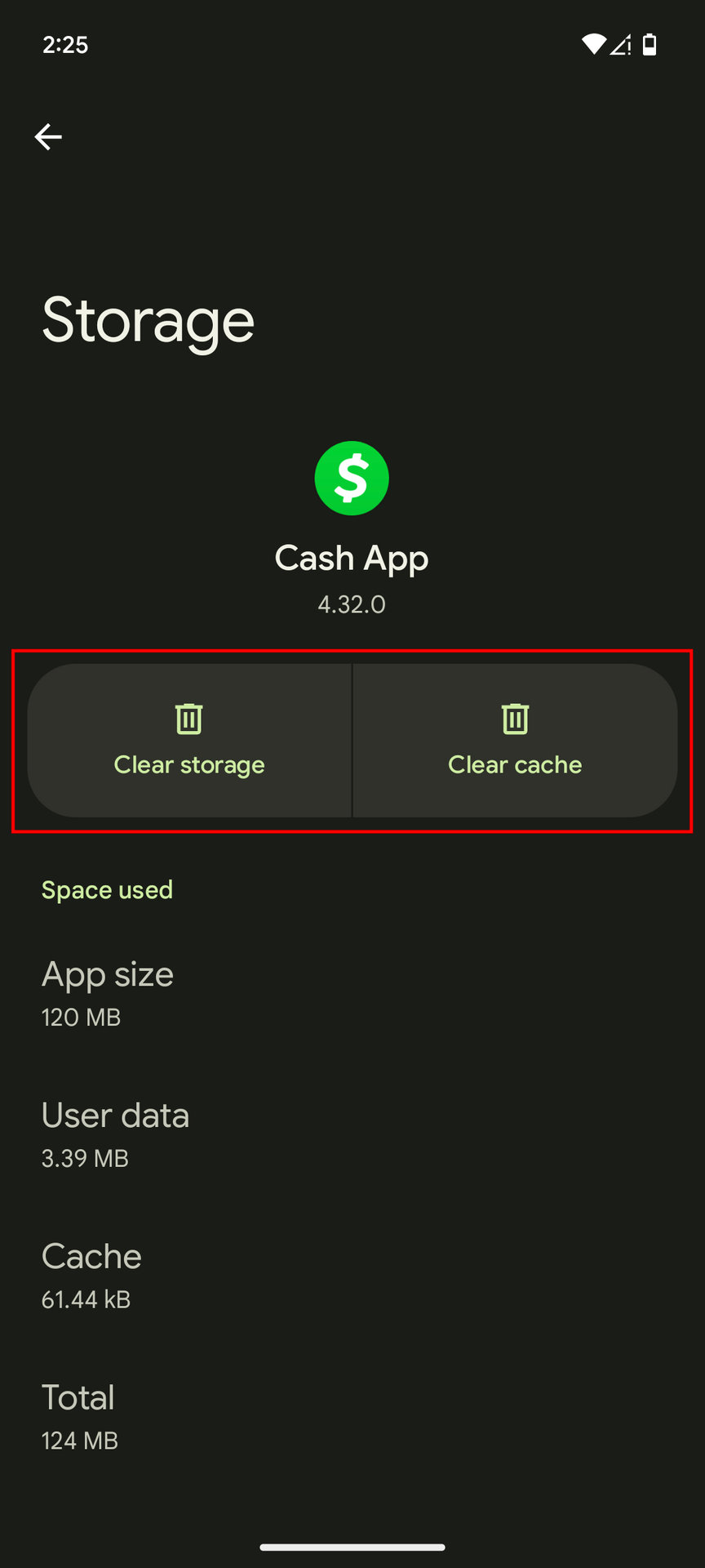 How to clear Cash App cache on Android (4)