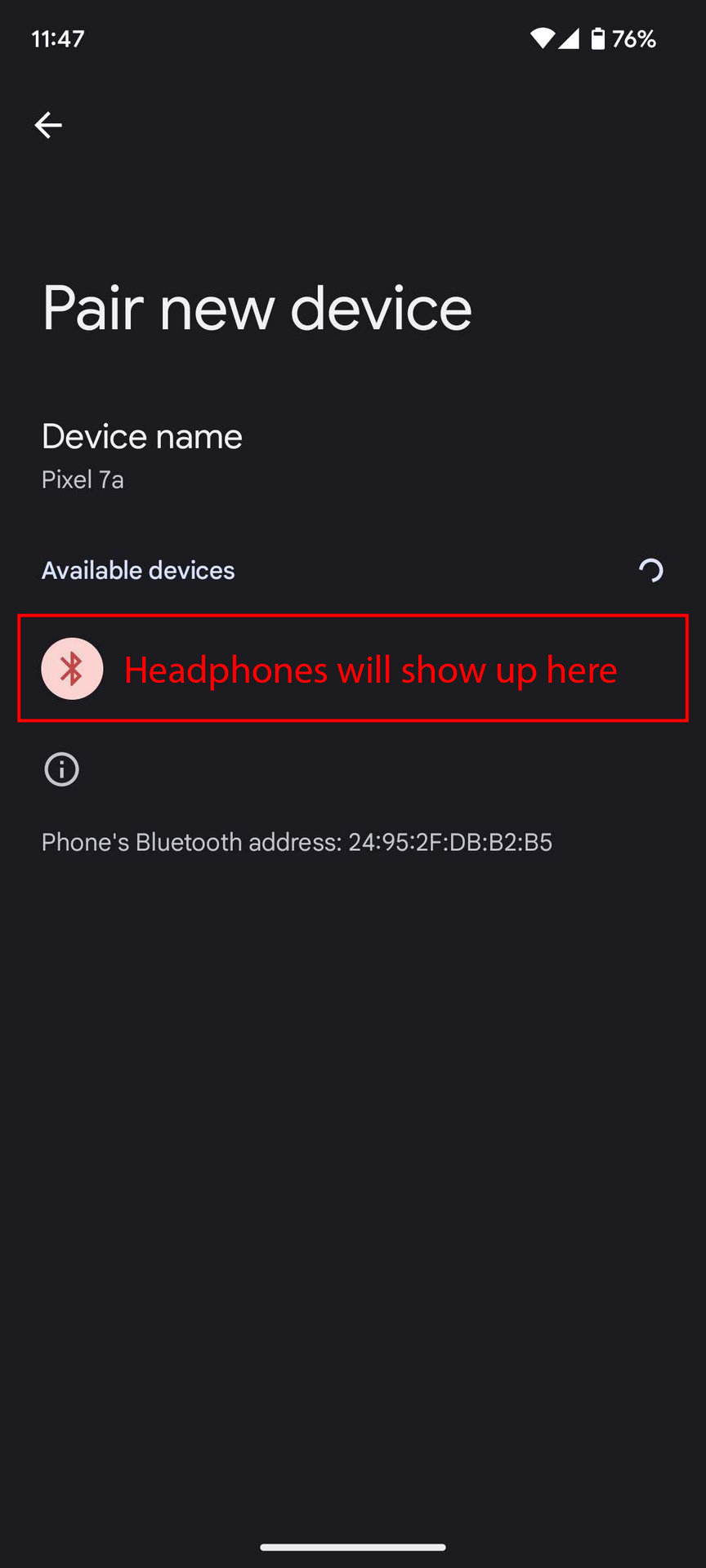 How to connect to Bluetooth headphones on Android (3)