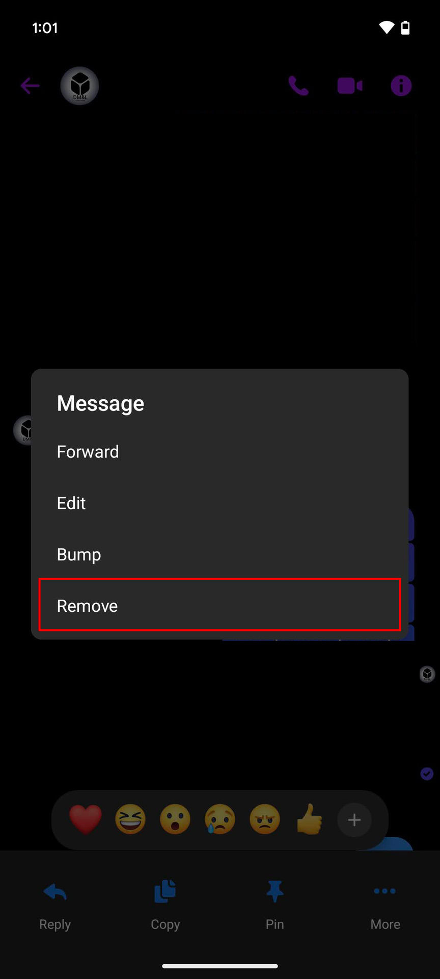 How to delete messages on Messenger for Android (3)