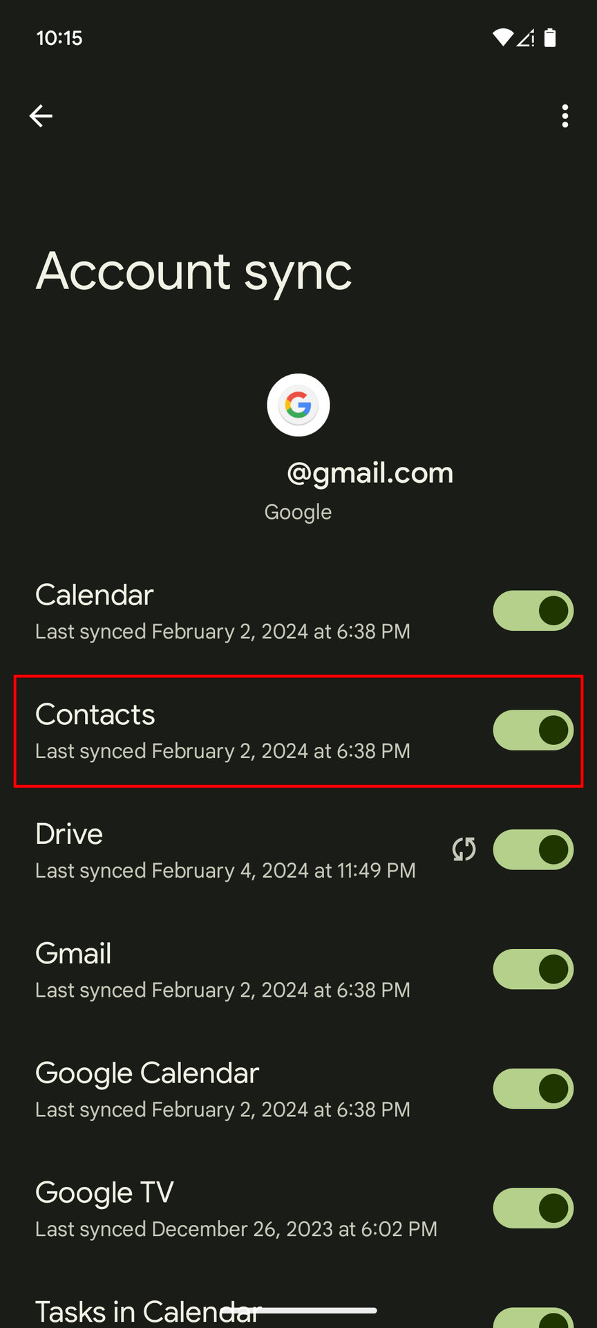 How to enable Contacts sync on Android (4)