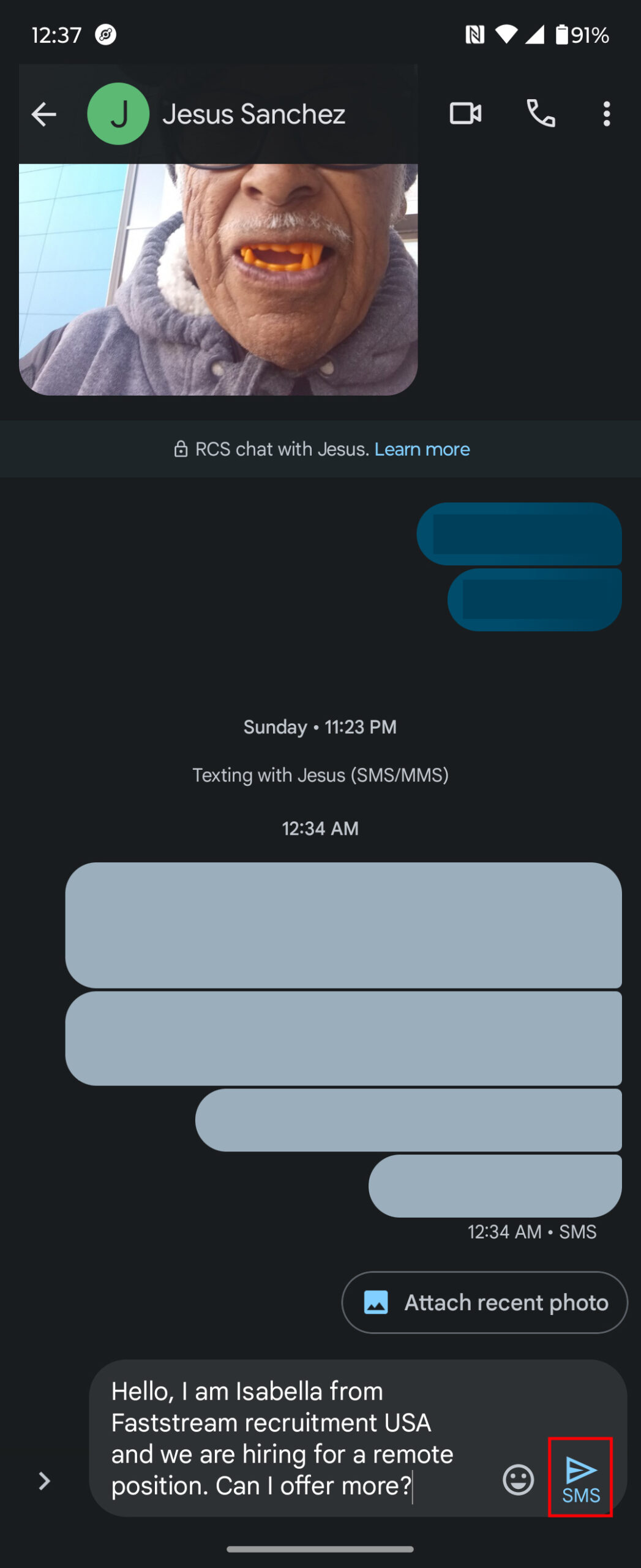 How to forward a text message on Android in March 2024 (5)
