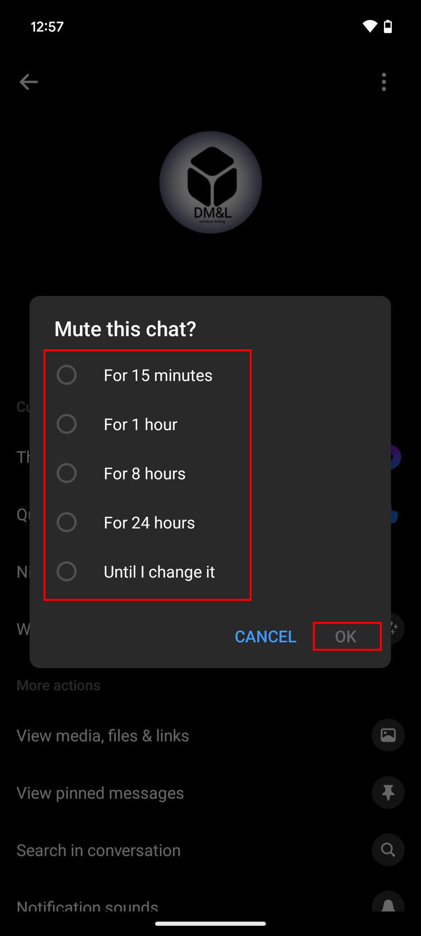 How to mute someone on Messenger for Android (4)