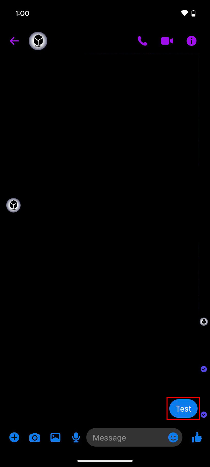 How to reply to a specific message on Messenger for Android (1)