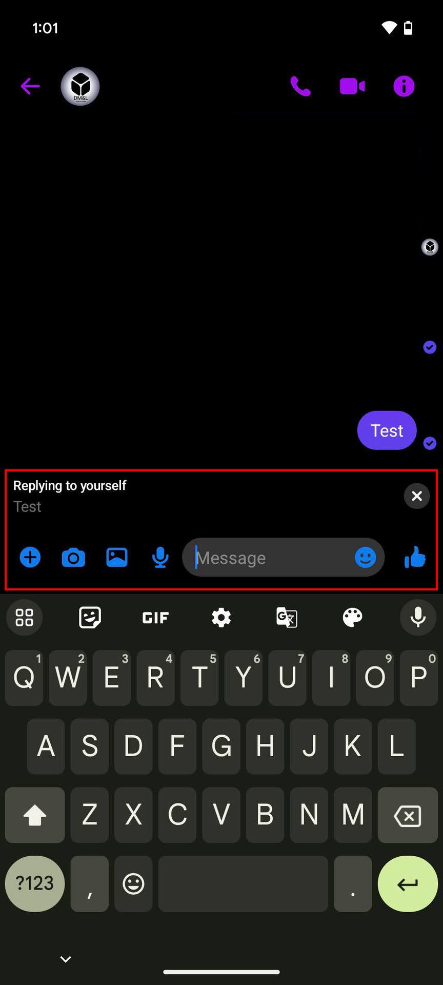 How to reply to a specific message on Messenger for Android (3)