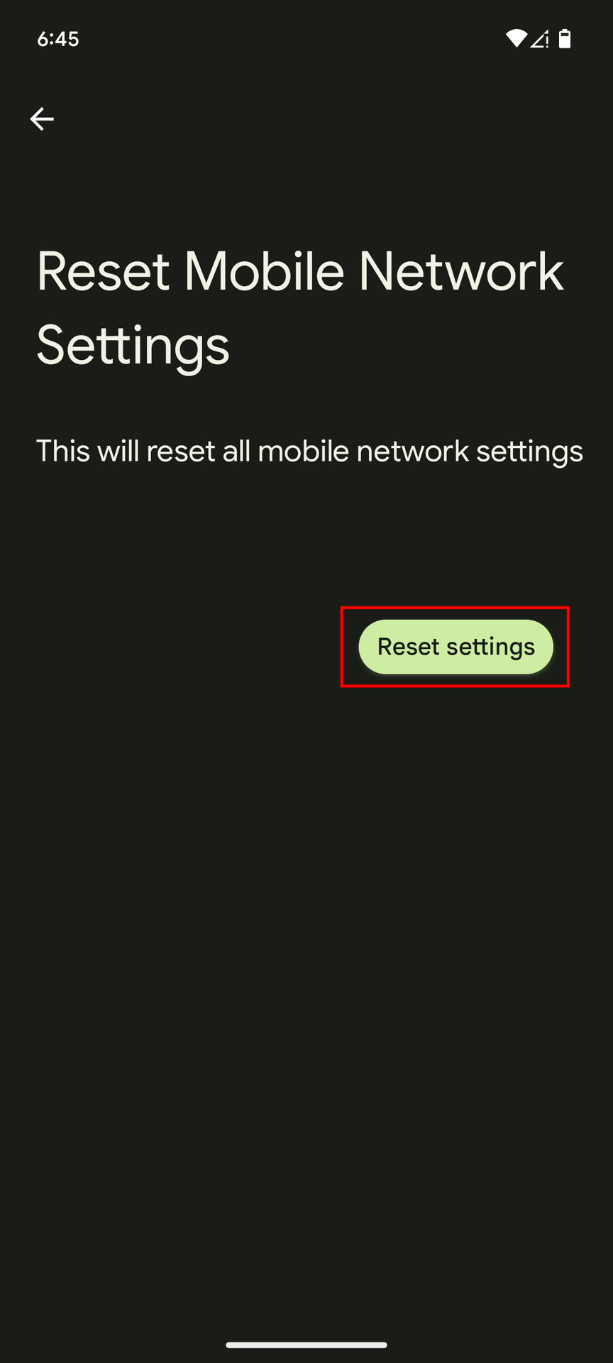 How to reset Network Settings on Android 14 (4)