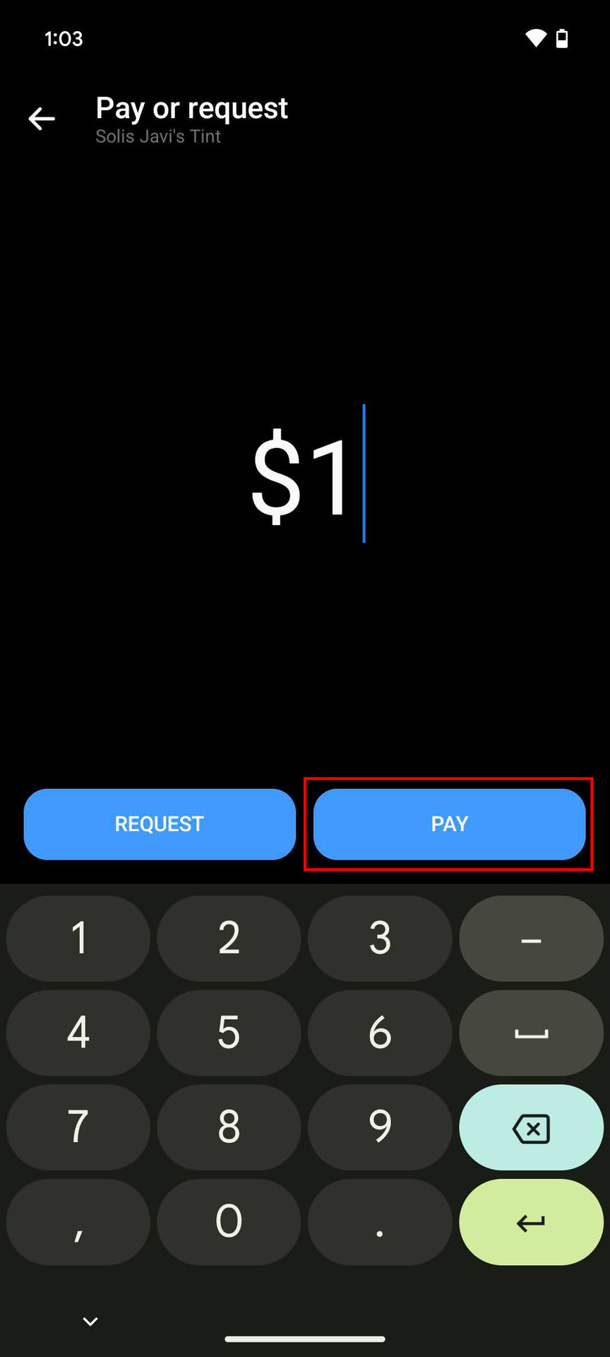 How to send money through Facebook Messenger for Android (3)