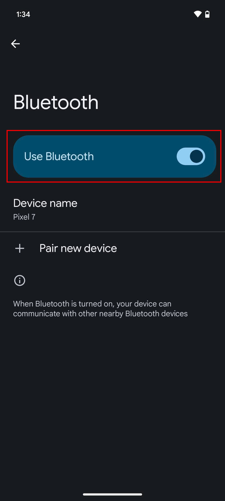How to turn off Bluetooth on Android (4)