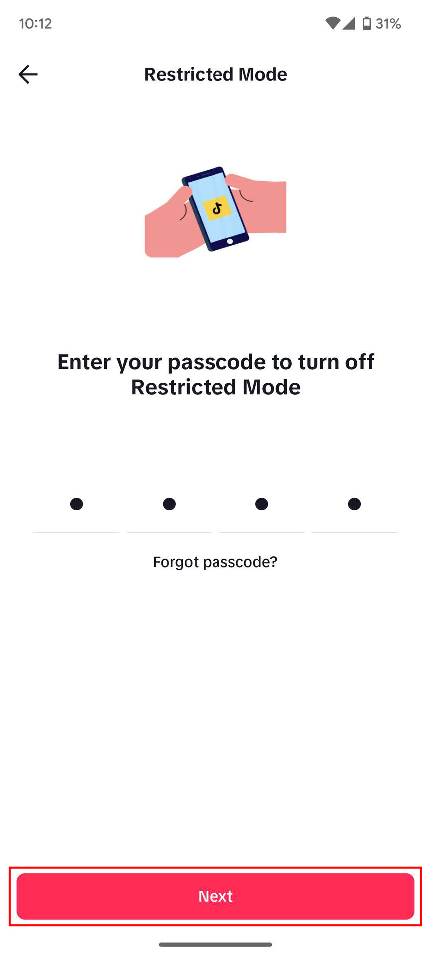 How to turn off Restricted Mode on TikTok (6)