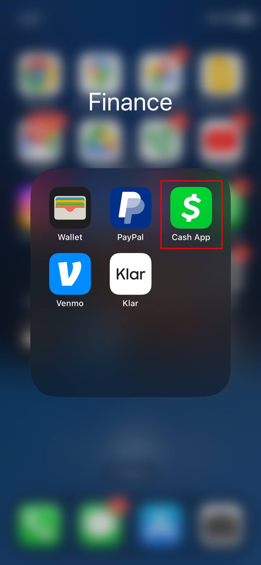 How to uninstall Cash App on iPhone (1)