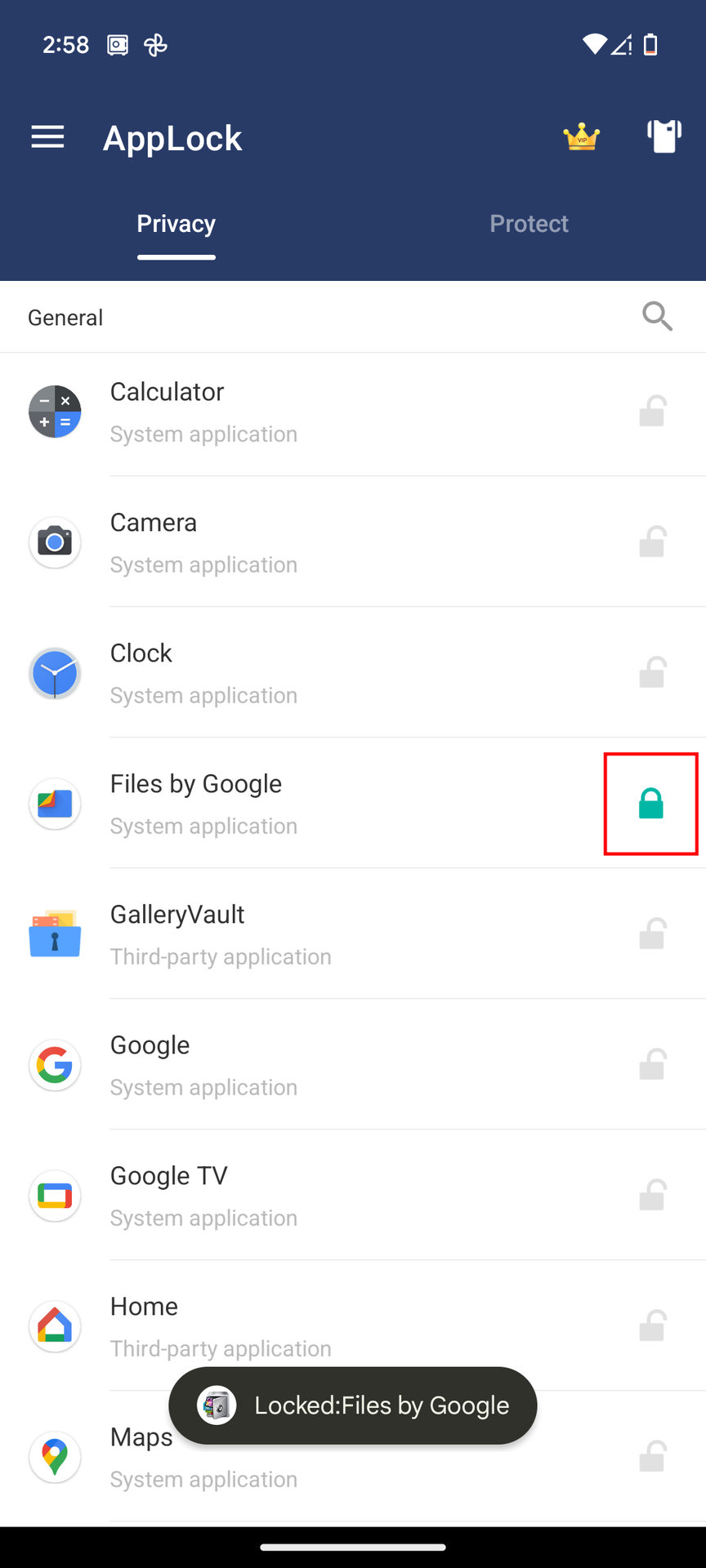 How to use AppLock (3)