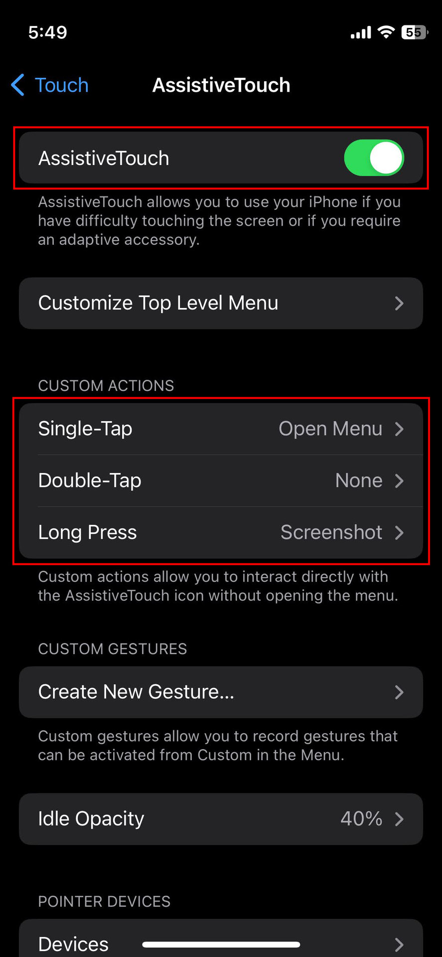 How to use AssistiveTouch on iOS 17 (4)